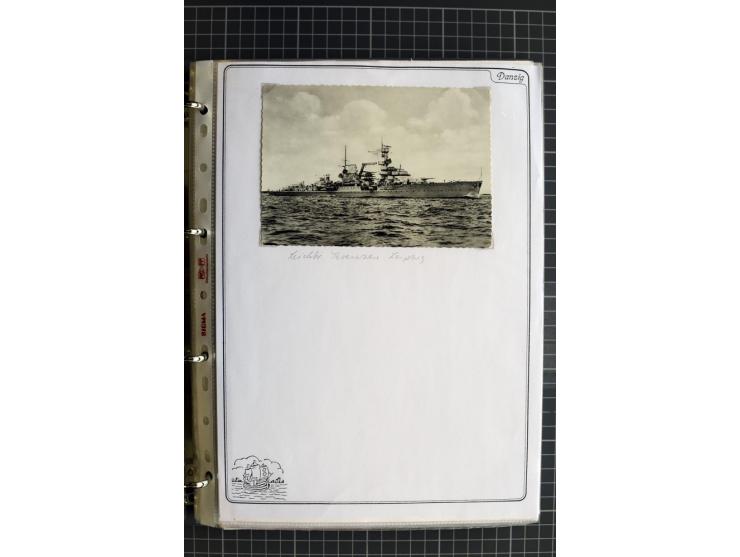 1914/1945, sehr umfangreiche Sammlung "Feldpost in Danzig" mit einigen hundert Briefen und Karten, dabei I. WK. mit interessa