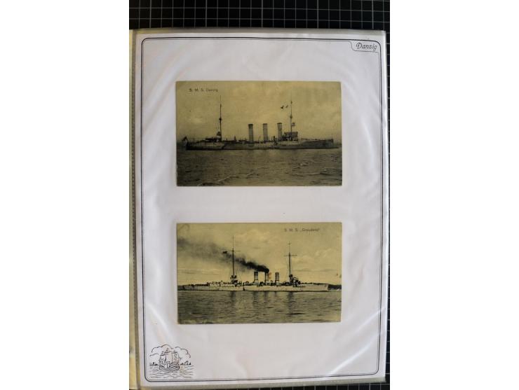 1914/1945, sehr umfangreiche Sammlung "Feldpost in Danzig" mit einigen hundert Briefen und Karten, dabei I. WK. mit interessa