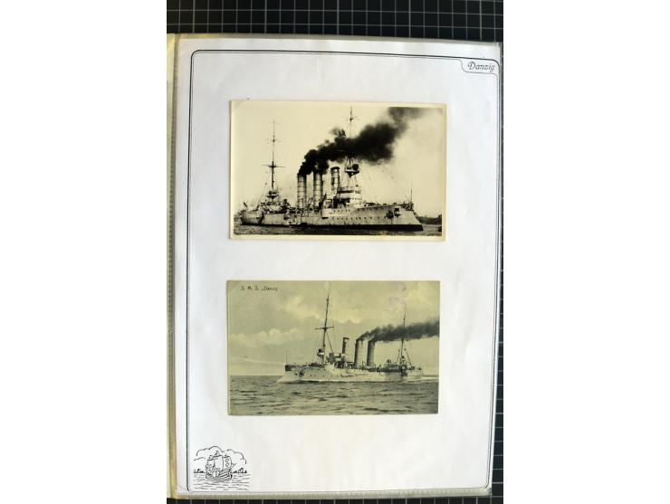 1914/1945, sehr umfangreiche Sammlung "Feldpost in Danzig" mit einigen hundert Briefen und Karten, dabei I. WK. mit interessa