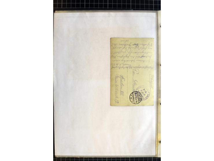 1914/1945, sehr umfangreiche Sammlung "Feldpost in Danzig" mit einigen hundert Briefen und Karten, dabei I. WK. mit interessa