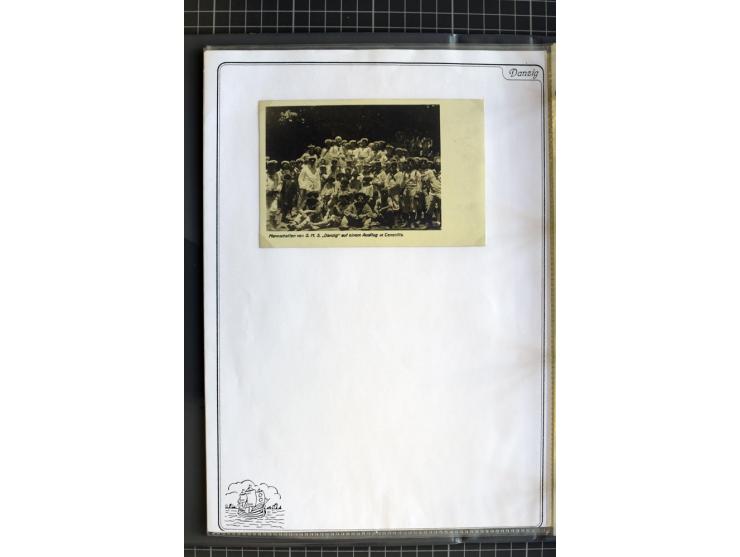 1914/1945, sehr umfangreiche Sammlung "Feldpost in Danzig" mit einigen hundert Briefen und Karten, dabei I. WK. mit interessa