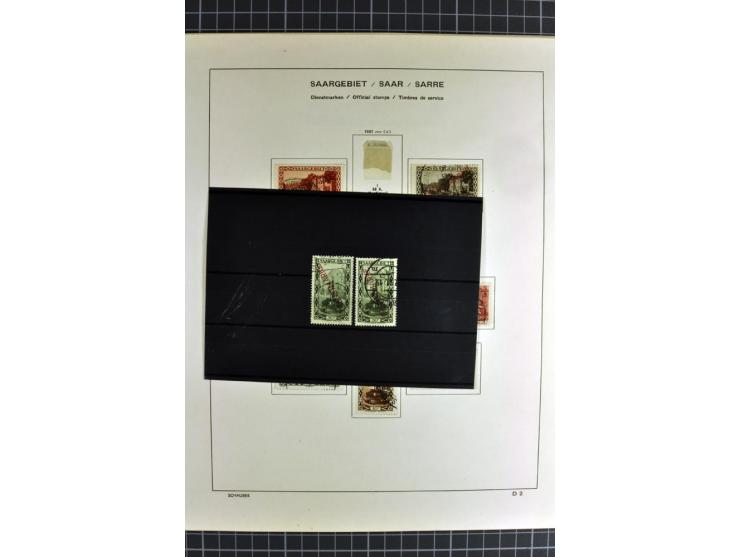 1920/59, sehr schöne gestempelte Sammlung mit vielen guten Werten, dabei Mi.-Nr. 1-17, 18-31, 104-07, 122-25, 128-34, 135-41,