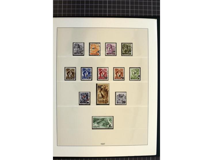 1920/59, schöne gestempelte Sammlung mit vielen besseren Werten, dabei Mi.-Nr. 1-17, 30II, 104-07, 151-57, 161-67, 168-70 und