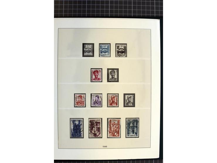 1920/59, schöne gestempelte Sammlung mit vielen besseren Werten, dabei Mi.-Nr. 1-17, 30II, 104-07, 151-57, 161-67, 168-70 und