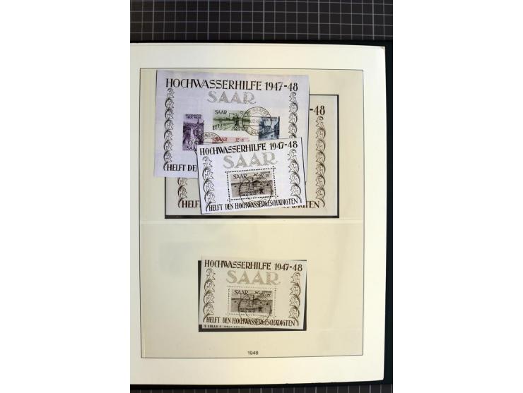 1920/59, schöne gestempelte Sammlung mit vielen besseren Werten, dabei Mi.-Nr. 1-17, 30II, 104-07, 151-57, 161-67, 168-70 und