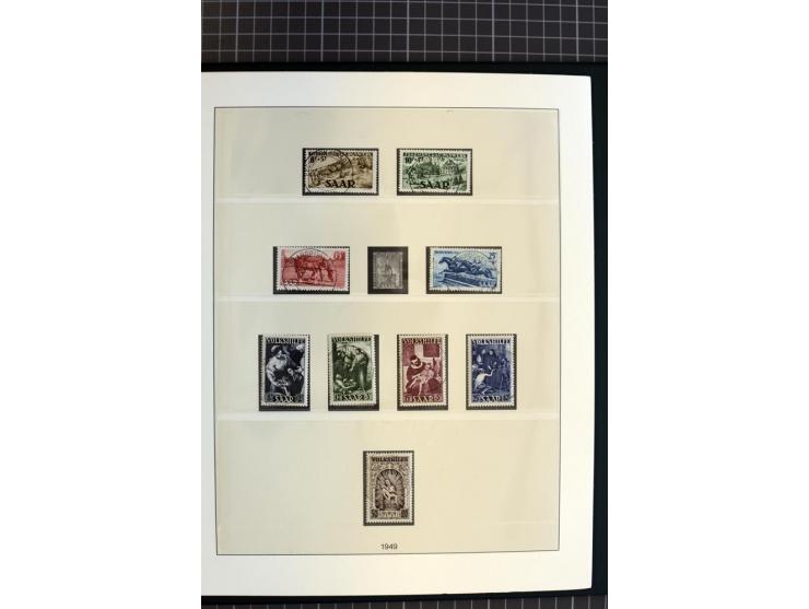 1920/59, schöne gestempelte Sammlung mit vielen besseren Werten, dabei Mi.-Nr. 1-17, 30II, 104-07, 151-57, 161-67, 168-70 und