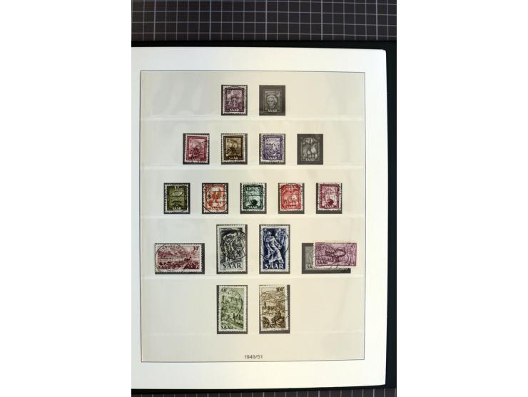 1920/59, schöne gestempelte Sammlung mit vielen besseren Werten, dabei Mi.-Nr. 1-17, 30II, 104-07, 151-57, 161-67, 168-70 und