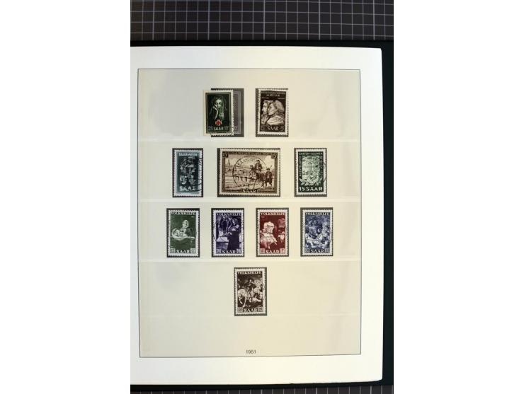 1920/59, schöne gestempelte Sammlung mit vielen besseren Werten, dabei Mi.-Nr. 1-17, 30II, 104-07, 151-57, 161-67, 168-70 und