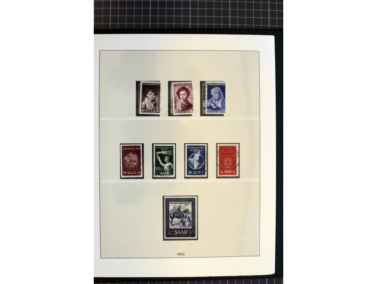1920/59, schöne gestempelte Sammlung mit vielen besseren Werten, dabei Mi.-Nr. 1-17, 30II, 104-07, 151-57, 161-67, 168-70 und