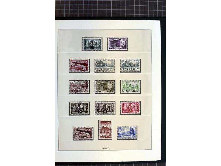 1920/59, schöne gestempelte Sammlung mit vielen besseren Werten, dabei Mi.-Nr. 1-17, 30II, 104-07, 151-57, 161-67, 168-70 und
