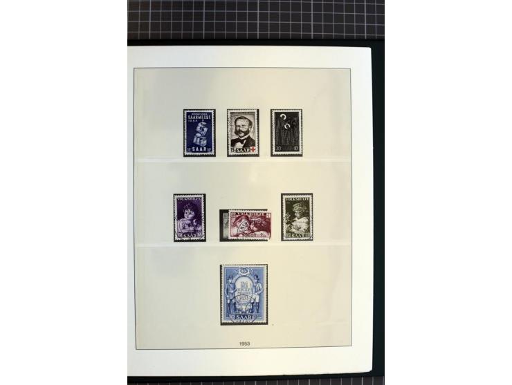 1920/59, schöne gestempelte Sammlung mit vielen besseren Werten, dabei Mi.-Nr. 1-17, 30II, 104-07, 151-57, 161-67, 168-70 und