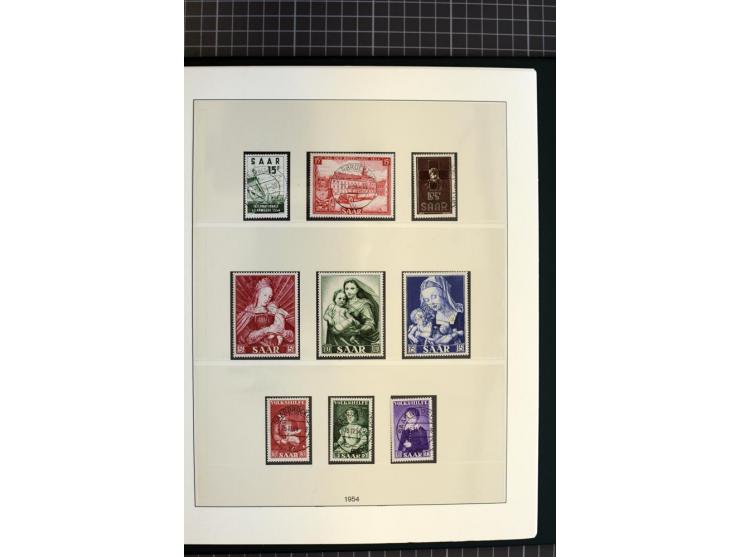 1920/59, schöne gestempelte Sammlung mit vielen besseren Werten, dabei Mi.-Nr. 1-17, 30II, 104-07, 151-57, 161-67, 168-70 und