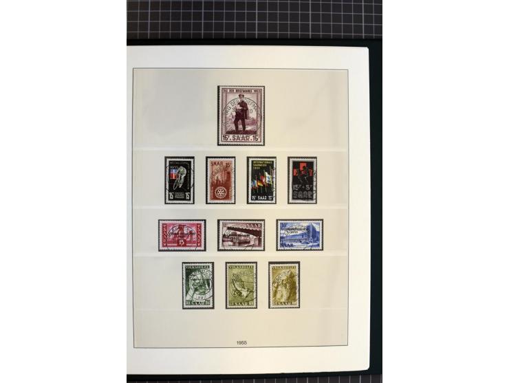 1920/59, schöne gestempelte Sammlung mit vielen besseren Werten, dabei Mi.-Nr. 1-17, 30II, 104-07, 151-57, 161-67, 168-70 und