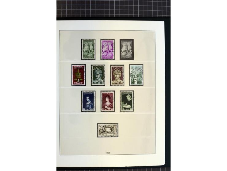 1920/59, schöne gestempelte Sammlung mit vielen besseren Werten, dabei Mi.-Nr. 1-17, 30II, 104-07, 151-57, 161-67, 168-70 und