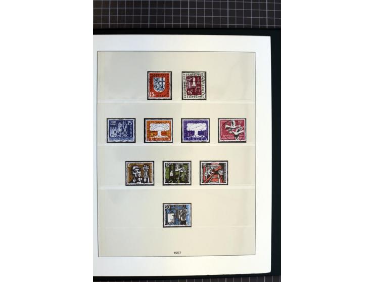 1920/59, schöne gestempelte Sammlung mit vielen besseren Werten, dabei Mi.-Nr. 1-17, 30II, 104-07, 151-57, 161-67, 168-70 und
