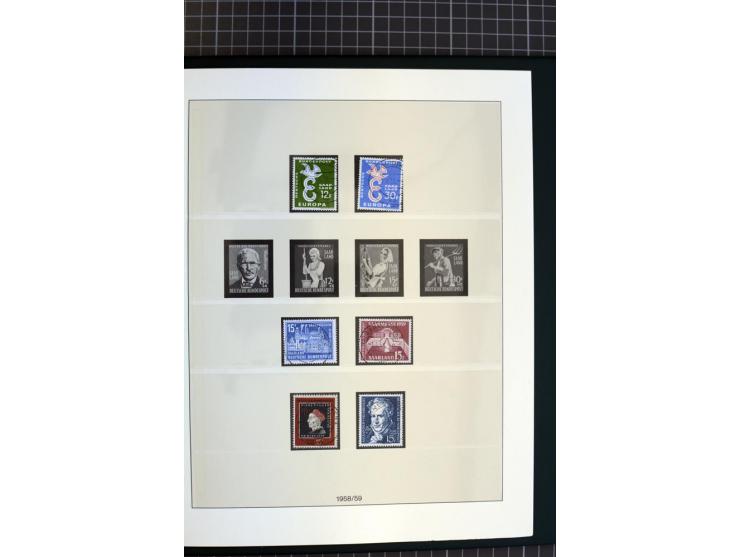 1920/59, schöne gestempelte Sammlung mit vielen besseren Werten, dabei Mi.-Nr. 1-17, 30II, 104-07, 151-57, 161-67, 168-70 und