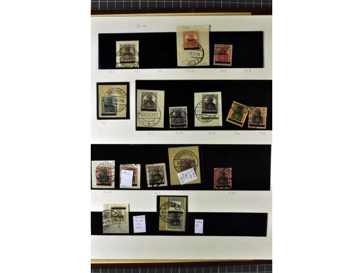 1920/56, sehr schöne gestempelte Sammlung mit vieln guten Werten dabei Mi.-Nr. 1IK, 3Ib, 5cIII, 10y, 14aI, 15K, 16, 18-31, 43