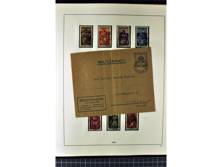 1920/56, sehr schöne gestempelte Sammlung mit vieln guten Werten dabei Mi.-Nr. 1IK, 3Ib, 5cIII, 10y, 14aI, 15K, 16, 18-31, 43