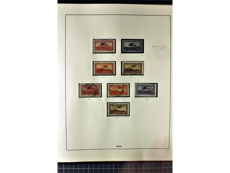 1920/56, sehr schöne gestempelte Sammlung mit vieln guten Werten dabei Mi.-Nr. 1IK, 3Ib, 5cIII, 10y, 14aI, 15K, 16, 18-31, 43