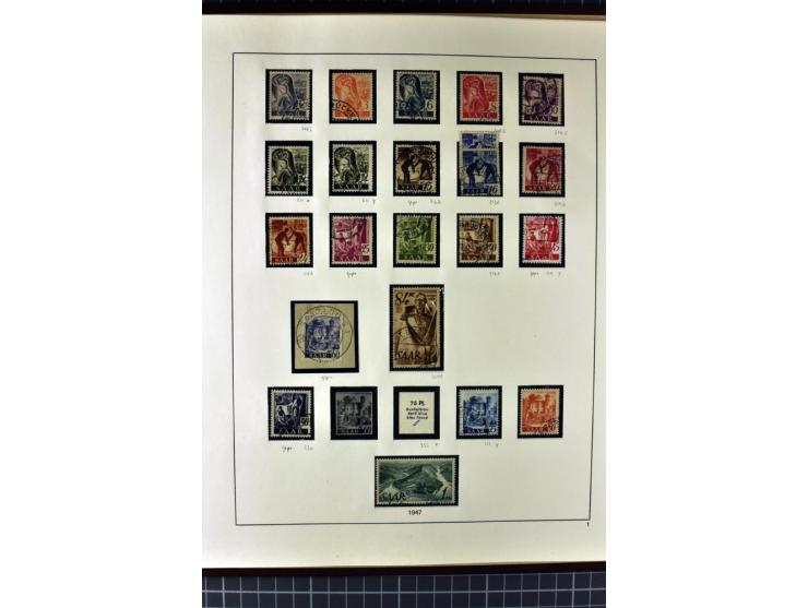 1920/56, sehr schöne gestempelte Sammlung mit vieln guten Werten dabei Mi.-Nr. 1IK, 3Ib, 5cIII, 10y, 14aI, 15K, 16, 18-31, 43