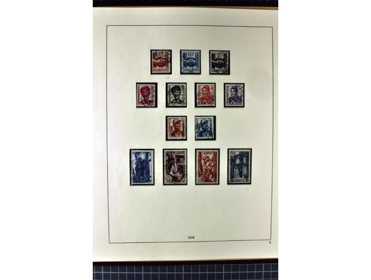 1920/56, sehr schöne gestempelte Sammlung mit vieln guten Werten dabei Mi.-Nr. 1IK, 3Ib, 5cIII, 10y, 14aI, 15K, 16, 18-31, 43