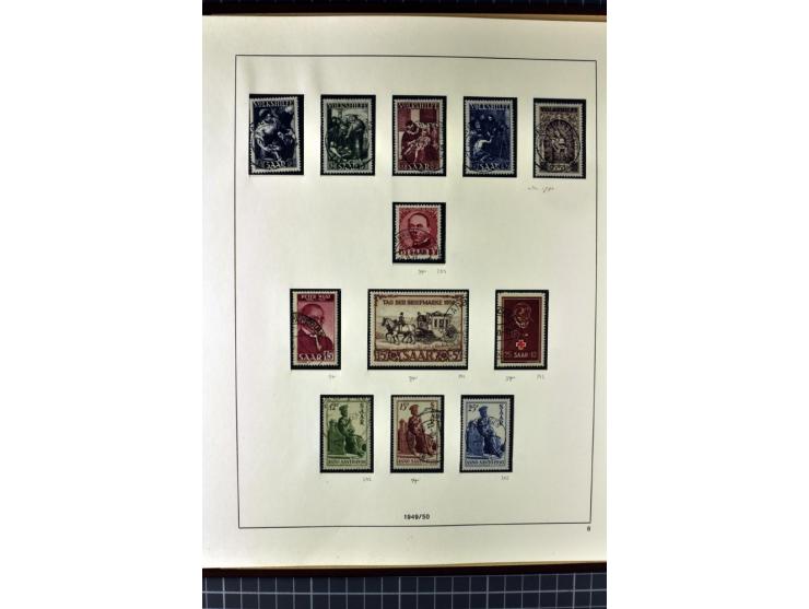 1920/56, sehr schöne gestempelte Sammlung mit vieln guten Werten dabei Mi.-Nr. 1IK, 3Ib, 5cIII, 10y, 14aI, 15K, 16, 18-31, 43