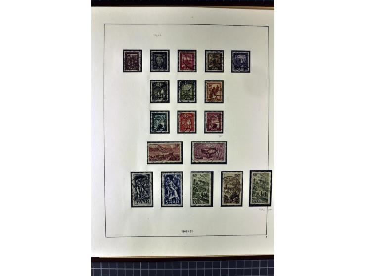 1920/56, sehr schöne gestempelte Sammlung mit vieln guten Werten dabei Mi.-Nr. 1IK, 3Ib, 5cIII, 10y, 14aI, 15K, 16, 18-31, 43