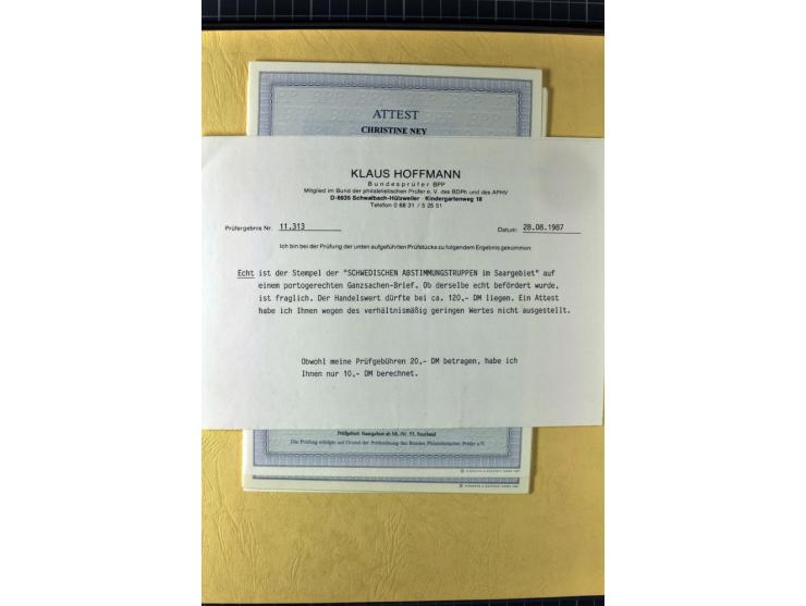 1920/56, sehr schöne gestempelte Sammlung mit vieln guten Werten dabei Mi.-Nr. 1IK, 3Ib, 5cIII, 10y, 14aI, 15K, 16, 18-31, 43