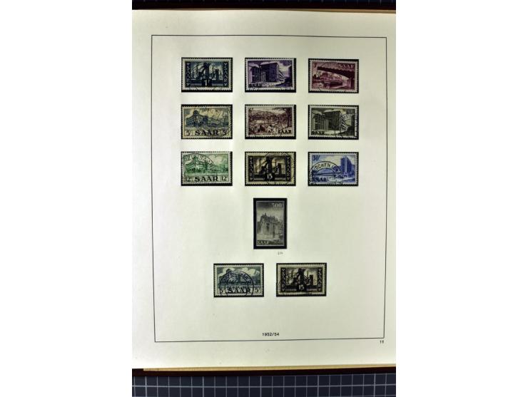 1920/56, sehr schöne gestempelte Sammlung mit vieln guten Werten dabei Mi.-Nr. 1IK, 3Ib, 5cIII, 10y, 14aI, 15K, 16, 18-31, 43