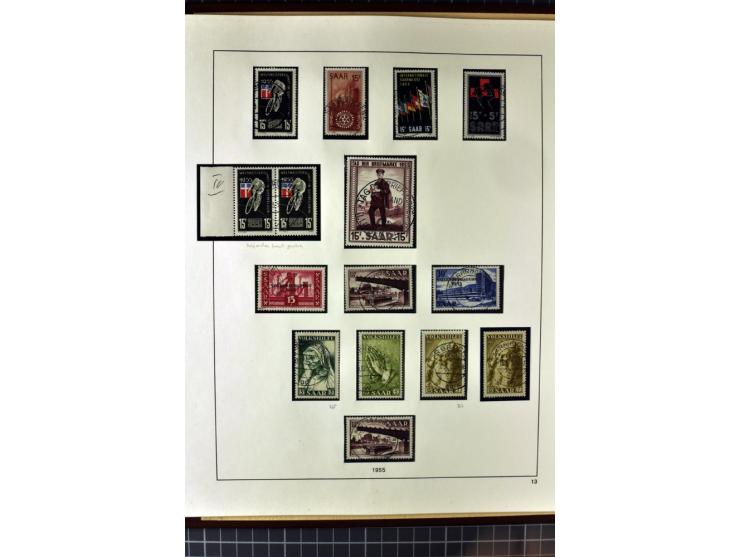 1920/56, sehr schöne gestempelte Sammlung mit vieln guten Werten dabei Mi.-Nr. 1IK, 3Ib, 5cIII, 10y, 14aI, 15K, 16, 18-31, 43