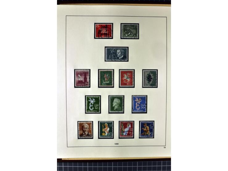 1920/56, sehr schöne gestempelte Sammlung mit vieln guten Werten dabei Mi.-Nr. 1IK, 3Ib, 5cIII, 10y, 14aI, 15K, 16, 18-31, 43