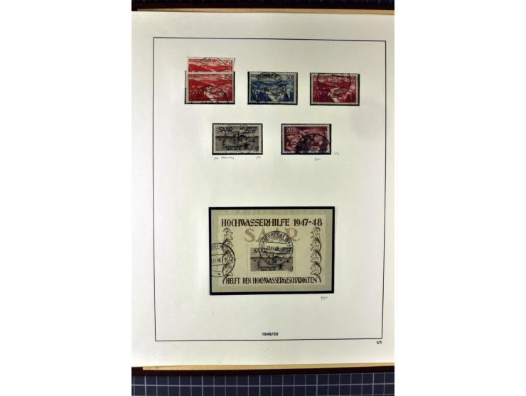 1920/56, sehr schöne gestempelte Sammlung mit vieln guten Werten dabei Mi.-Nr. 1IK, 3Ib, 5cIII, 10y, 14aI, 15K, 16, 18-31, 43