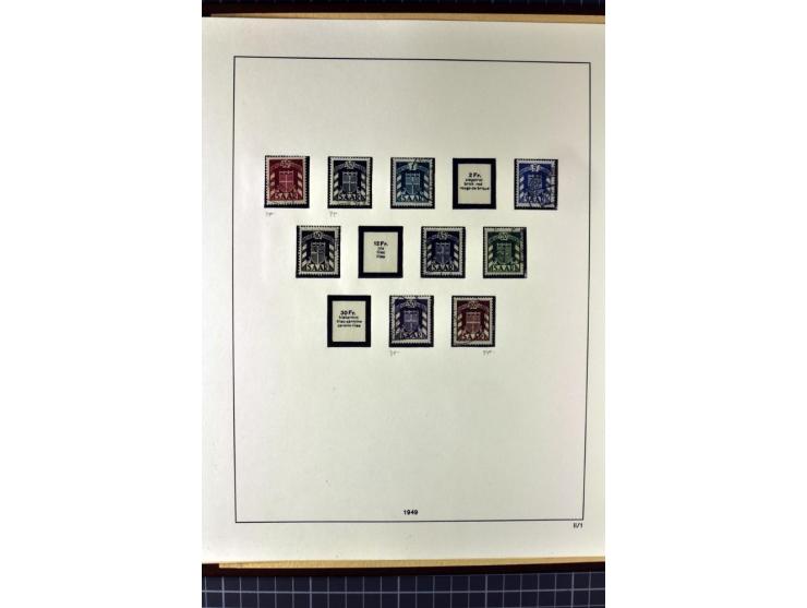 1920/56, sehr schöne gestempelte Sammlung mit vieln guten Werten dabei Mi.-Nr. 1IK, 3Ib, 5cIII, 10y, 14aI, 15K, 16, 18-31, 43