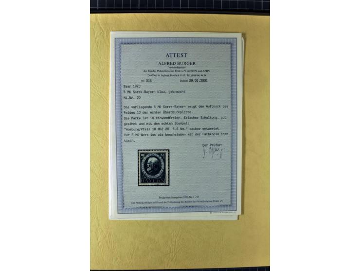 1920/56, sehr schöne gestempelte Sammlung mit vieln guten Werten dabei Mi.-Nr. 1IK, 3Ib, 5cIII, 10y, 14aI, 15K, 16, 18-31, 43