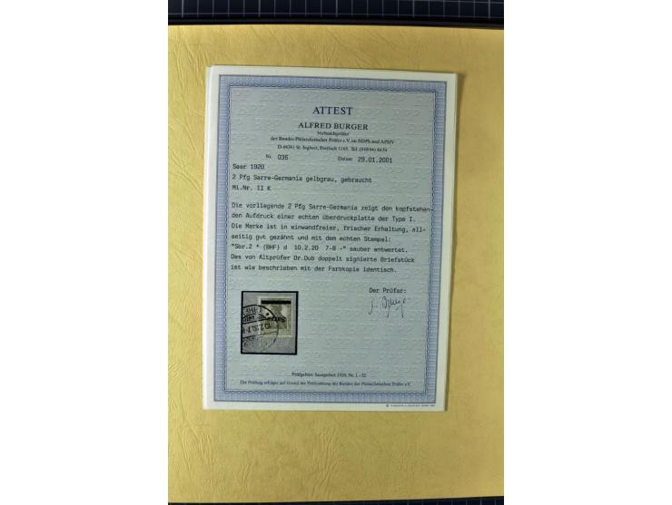 1920/56, sehr schöne gestempelte Sammlung mit vieln guten Werten dabei Mi.-Nr. 1IK, 3Ib, 5cIII, 10y, 14aI, 15K, 16, 18-31, 43