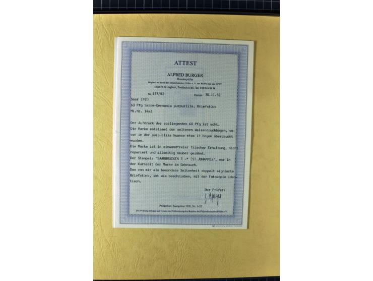 1920/56, sehr schöne gestempelte Sammlung mit vieln guten Werten dabei Mi.-Nr. 1IK, 3Ib, 5cIII, 10y, 14aI, 15K, 16, 18-31, 43