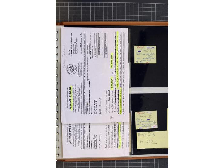 1945/1946, interessante, meist postfrische und ungebrauchte Sammlung mit vieln besseren und kpl. Ausgaben sowie einige Besond