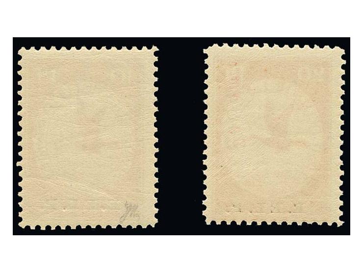 E.EL.P. 10 und 20 Pfg., postfrisch, Kabinett, Bleistiftsignatur
