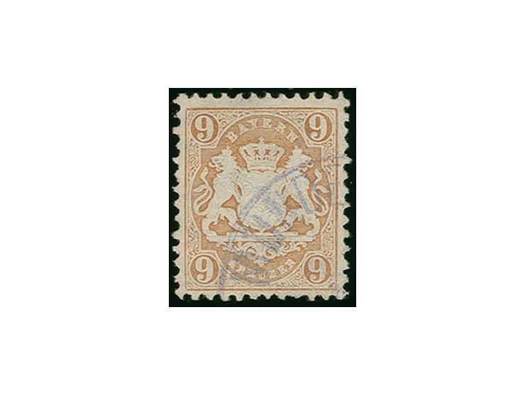  9 Kr. braun, farbfrisch und gut zentriert, sauber gestempelt, Kabinett, sign. W und Fotoattest Brettl BPP, ex Herb Meyers