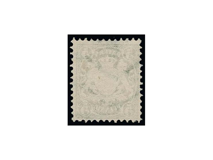 1876, 5 Pfg. grauolivgrün, farbfrisch und klar gestempelt, Kabinett, eine seltene Marke, Fotoattest Helbig BPP, ex Herb Meyer