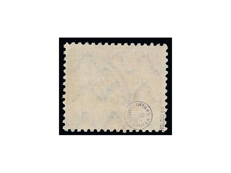 1919, Staatswappen mit Aufdruck "Volksstaat Bayern", 1 M. dunkelbräunlichlila sauber gestempelt "WÜRZBURG", Pracht, sign. Inf