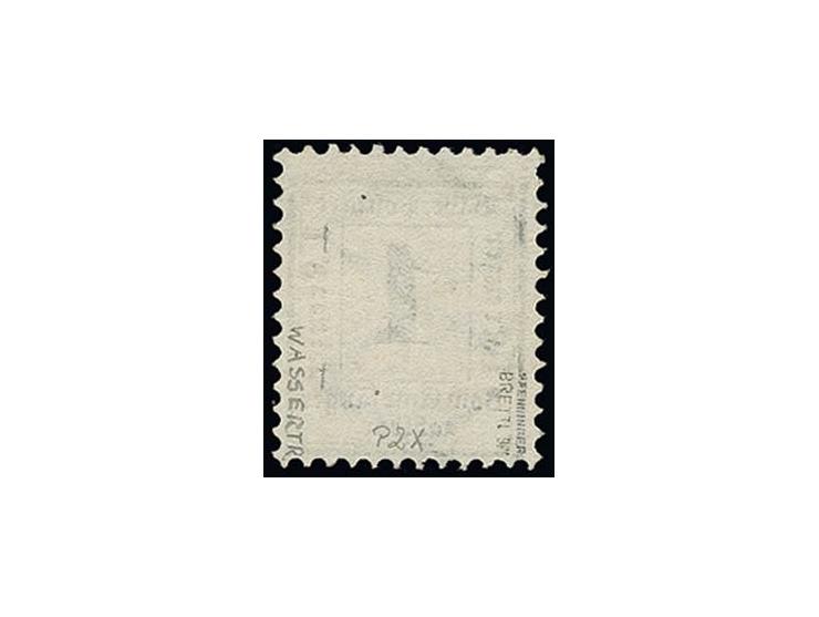 1870, 1 Kr. schwarz mit Wz. X, zart gestempelt , Kabinett, sign. Pfenninger und Brettl BPP (Mi. 1.000,-)