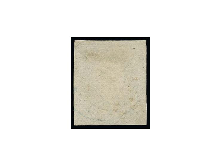  1861, 10 Gr. grün, allseits gut gerandet, mit zentrischem DKr. "HAMELN 3 12", kleine Reparaturstelle, sonst einwandfrei, opt