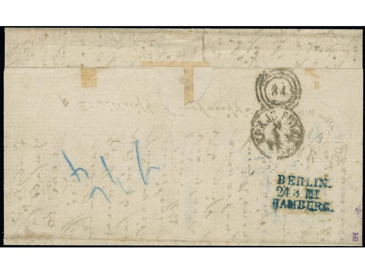 1864/67, durchstochene Ausgabe 2 Sch. dunkelmagenta und 3 Sch. orange, beide farbfrisch und einwandfrei durchstochen, die 2 S