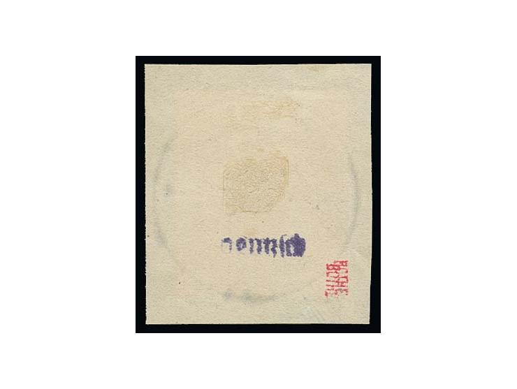 30 Pfg. mit zentrischem "K.D. FELD-POSTSTATION No. 2 14/6" auf Briefstück, Kabinett, sign. Gentzsch und Bothe, ex Sammlung Ro