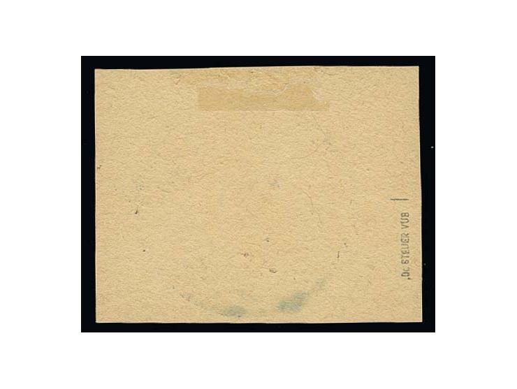 5 M. in Type IV mit zentrischem "WEIHSIEN 9 1 03" auf Briefstück, Pracht, sign. Dr. Steuer VÖB und Fotoattest Jäschke-L. BPP 