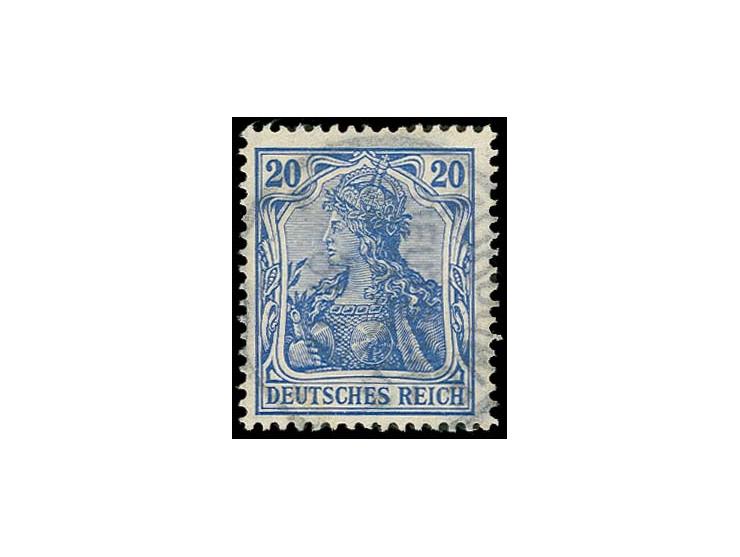 Kreuzer Königsberg: 20 Pfg., farbfrisch und gut gezähnt mit sauberem Stempel "KOROGWE 31/12 15", schönes Stück dieser seltene