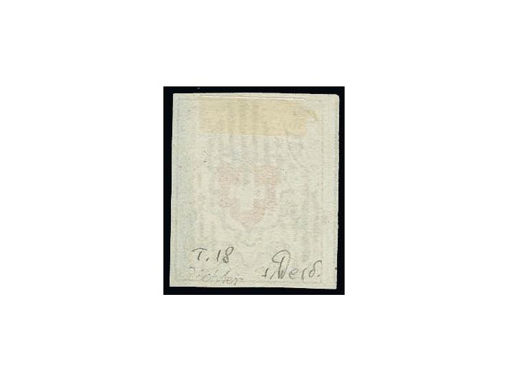 1850, Orts-Post 2½ Rp. ohne Kreuzeinfassung, farbfrisch und allseits gut gerandet, links mit kleinem Teil der Nachbarmarke, s