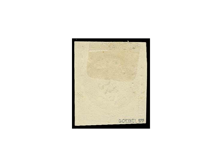 10 c. brown-yellow, good to wide margins, used with petite chiffre 3439 (Tulle), fine, Goebel BPP certificate (Mi. 850,-)