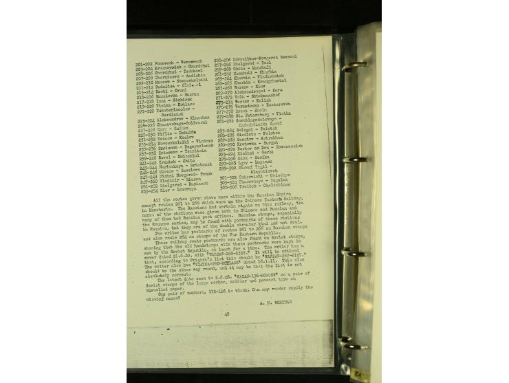 1860 / 1917 RAILWAY STATIONS (Bahnpost). The magnificent collection in two albums with 130 covers and cards, very varied with